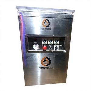 Machine d'emballage sous vide électrique automatique pour le remplissage de liquides, aliments et boissons en sachets plastiques - Product Image 1