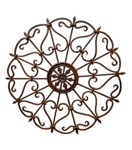 Arte de Pared de Hierro Moderno y Minimalista para Decoración del Hogar, Forma Personalizada, Arte de Pared con Hojas para Dormitorio o Sala de Estar - Product Image 3