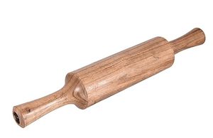 Latest Modern Wooden Thick Rolling Pin <b>Roller</b> for Kitchen Baking Roti <b>Dough</b> Making - Product Image 5