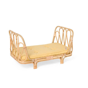 Lovely Kids <b>Table</b> and Chairs Rattan for Nursery Playroom Wicker Seat Natural Lightweight Baby Kids Rattan Chair from Vietnam - Product Image 2