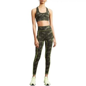 OEM Premium Quality Sports Bra and Legging <b>Set</b> Women Yoga Bra <b>Set</b> Gym Legging Pant 2 piece <b>Set</b> - Product Image 1