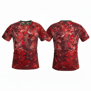 เสื้อยืดพิมพ์ลายตามสั่ง แขนสั้น คอกลม ระบายอากาศได้ดี เสื้อยืดลำลองน้ำหนักเบา เสื้อผ้ากีฬากลางแจ้ง - Product Image 3