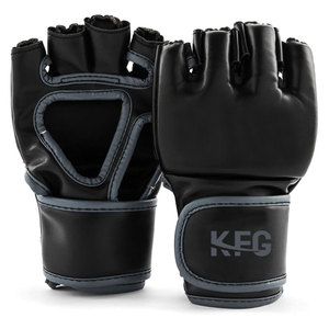 Guantes de Piel para Kick Boxing y MMA de Diseño Avanzado con Absorción de Humedad, Transpirables y Cómodos, con Correa de Muñeca Ajustable para un Ajuste Seguro - Product Image 1