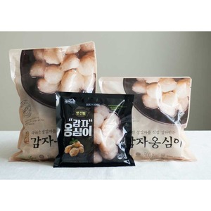 [NATURALCOOK] Traditional Korean Potato Dough Ball Frozen Vegan Snack <b>Chewy</b> Texture Gamja Ong-simi - Product Image 1