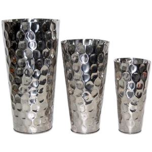 Producto estándar superior Maceta de metal Florero Diseño único Nuevo diseño 2025 Decoración del hogar Artesanía india de alta calidad - Product Image 2