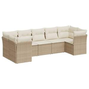 Beige <b>Cream</b> Garden <b>Sofa</b> Set - Product Image 2