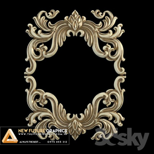เครื่องประดับผนังเหล็กกลวงลายดอกเฟลอร์เดลิส ดีไซน์หรูหรา ผิวลายนูน สำหรับตกแต่งรั้ว ประตู และซุ้มประตู - Product Image 3