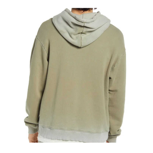 Sweat à capuche personnalisé pour homme, 100% coton French Terry, poids lourd, épaules tombantes, style streetwear, sweat à capuche uni pour homme - Product Image 4