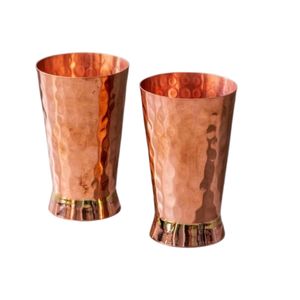 Traditional Handcrafted Hammered Pure Copper Water Cup Kitchen Barware Drinkware Luxury Copper Tumbler <b>Mug</b> - Product Image 6