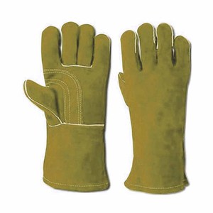 Gants de soudeur en cuir de vachette de qualité supérieure, résistants à l'abrasion et à la chaleur, pour la lutte contre les incendies et le barbecue - Product Image 5