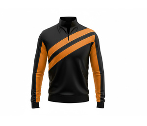 High Quality Quarter Zip <b>Pullover</b> – Custom Teamwear <b>Jacket</b> for <b>Men</b> Women Youth Sportswear Quick Dry Team <b>Pullover</b> - Product Image 4