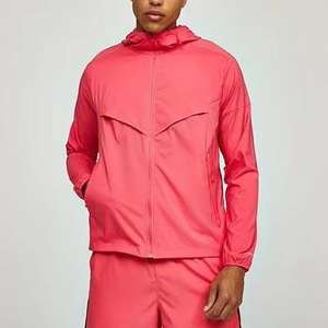 เสื้อแจ็คเก็ตกันฝน NESTA SPORTS สำหรับผู้ชาย น้ำหนักเบา ระบายอากาศได้ดี เหมาะสำหรับวิ่ง ออกกำลังกาย มีฮู้ด ไซส์ใหญ่ - Product Image 2