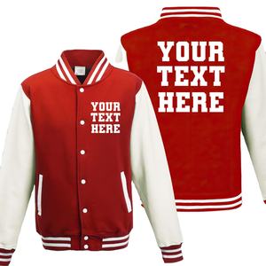 Blouson d'aviateur à manches en cuir et logo brodé personnalisé pour hommes, disponible dans toutes les couleurs - Product Image 1