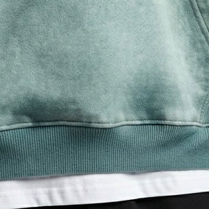 Soft Cotton Fleece Pullover Relaxed Fit Everyday Wear Men <b>Sun</b> Fade Hoodies New Vintage Style Men <b>Sun</b> Faded Hoodies In Low MOQ - Product Image 4