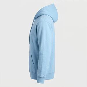 Sweat-shirt à capuche pour homme, coupe classique, avec poche kangourou, logo personnalisé, OEM, ODM, marque privée - Product Image 3