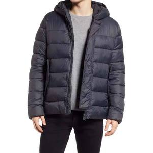 High Street Style Lightweight Waterproof Puffer <b>Jacket</b> for Men Winter Fashion Thick Hood Fur Decoration Bubble Quality Outerwear - Product Image 1