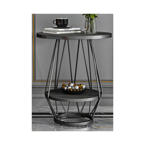 Table d'appoint en métal blanc tendance, table d'appoint moderne, support de canapé élégant, nouveau design, meubles de maison, table d'appoint - Product Image 5