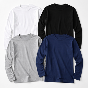 เสื้อยืดแขนยาวสั่งทำขายส่งสำหรับผู้ชาย - ผู้ผลิต OEM และผู้จัดจำหน่ายโดยตรงจากโรงงาน - Product Image 5