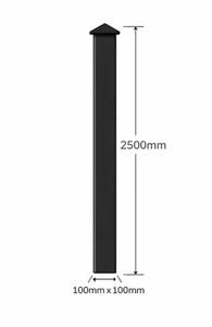 Galvanized Bamboo Extrusion Profile Square Tube U Channel Hollow Section 6 Feet for Door <b>Window</b> Construction Fence <b>Panels</b> - Product Image 2