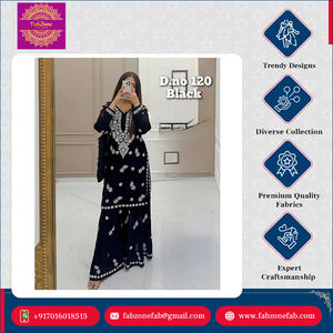 Ropa Étnica Tradicional India de Diseño de Alta Calidad, Estilo Moderno, Completamente Cosida con Hermoso Bordado - Product Image 3