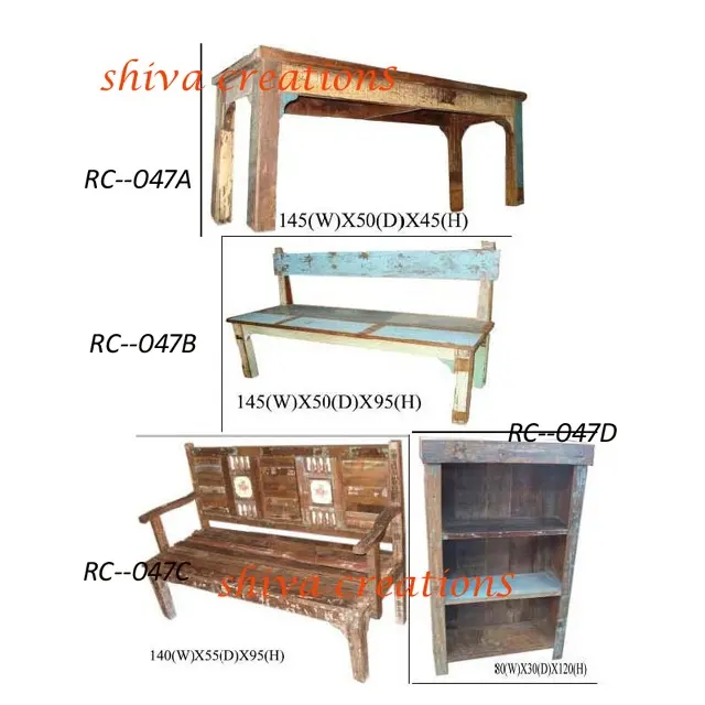 Khai hoang gỗ băng ghế dự bị đồ nội thất nhà tùy biến đồ nội thất bán buôn Chất lượng cao jodhpur Nhà cung cấp