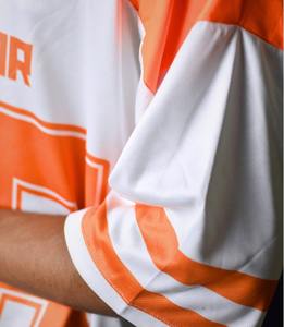 Nouvelle Collection 2025 – Maillots de Football Imprimés Grande Taille – Vente en Gros – Hauts en Mesh Streetwear Oversize pour Hommes – Numéro Personnalisé 80 - Product Image 3