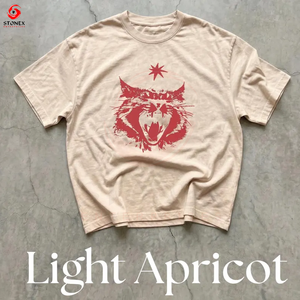 เสื้อยืดแขนสั้นทรงโอเวอร์ไซส์ผู้ชาย ล้างสีแบบแอซิดวอช ผ้าฝ้ายนุ่ม สวมใส่สบาย ทรงหลวม สไตล์พรีเมียม สตรีทแวร์ลำลอง แฟชั่นที่ต้องมี - Product Image 3