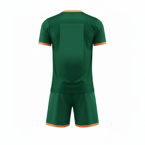 Maillot de football personnalisé anti-bactérien 100% polyester imprimé pour adultes unisexes, respirant, séchage rapide, uniformes de football d'équipe - Product Image 3