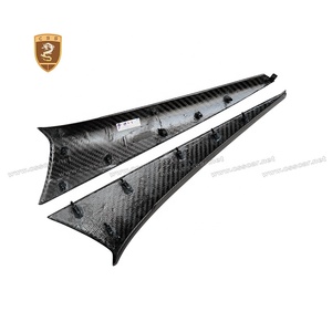 Bande autocollante 3M en fibre de carbone pour panneau de porte intérieure de voiture pour Lamborghi Aventador Lp700 Bande de garnitures intérieures - Product Image 5