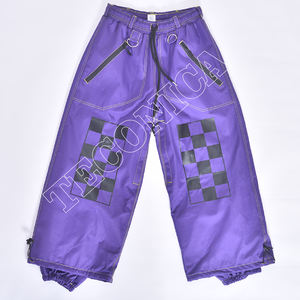 OEM pantalones de esquí holgados de alta calidad impermeable invierno al aire libre Snowboard pantalones adultos ropa de nieve pantalones de esquí transpirables para Unisex - Product Image 1