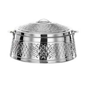 Round Stainless Steel Cookware <b>Pot</b> with Flip Top <b>Lid</b> Luxury Design Eco-Friendly & Durable Handcrafted for Kitchen Use - Product Image 5