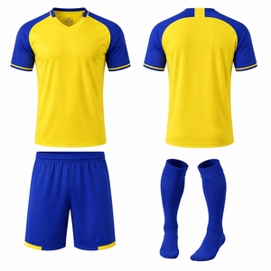 Vente en gros usine – Nouveaux ensembles de maillots de football personnalisés 2025-2026 en polyester coupe-vent et respirant – Noms d'équipes personnalisables – Meilleures ventes - Product Image 3