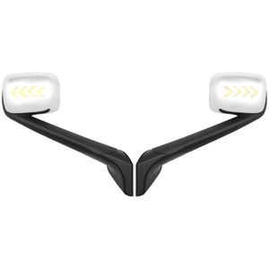Coppia di Specchietti Cromati con Luce di Segnalazione e Riscaldamento per Nuovo Freightliner Cascadia 2018+, Lato Sinistro del Conducente - Product Image 1