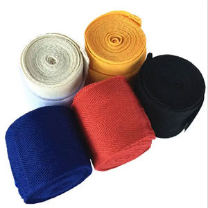Meilleures bandes de protection pour les mains de style unisexe avec logo personnalisé pour l'entraînement MMA, service OEM, fabrication au Pakistan pour la protection des cibles de boxe en coton - Product Image 3
