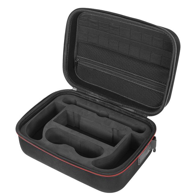 Deluxe Portable Carrying Case for Nintendo Switch Protected Travel Case with Rubberized Handle and Shoulder Strap