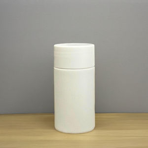 Meilleures ventes 200g de bocaux en plastique HDPE Conception de capsules cylindriques pour contenir commodément des suppléments de pilules Gommes sucrées - Product Image 1