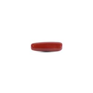 Natural Red Coral Loose Gemstone 6.75 Carat Certified Wholesale Raw - Product Image 2