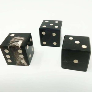 Dados de Cuerno de Búfalo Natural, Ecológicos y con Patrones Únicos para Juegos de Rol, Alta Calidad - Product Image 3