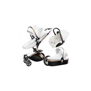 Cochecito de bebé de alta gama con diseño ergonómico para recién nacidos y niños pequeños - Product Image 4