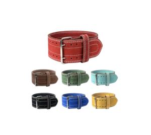 Haute qualité fitness gym poids puissance ceinture de levage peau de vache large haltérophilie levier boucle powerlifting ceinture - Product Image 1