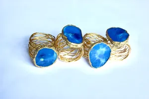 Porte-serviette en résine fait à la main Design simplement moderne pour table de cuisine et dîner accessoires stockés - Product Image 3