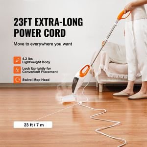 5-in-1 pavimento in legno duro pulitore a vapore Mop 4 testine sostituibili per vari pavimenti duri in ceramica granito marmo Linoleum - Product Image 4