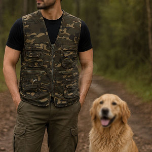 Modern Design Dog Handling Vest Breathable Design Comfortable Fit Premium Quality Material For Pet <b>Trainers</b> Dog Handling Vest - Product Image 6