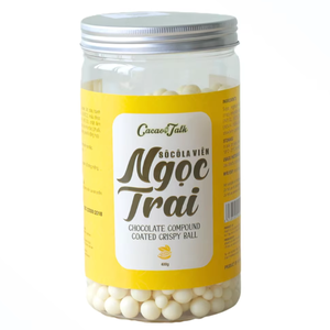 The Factory Bestseller Delicious Compound Chocolate OEM/ODM Wholesale HALAL White Chocolate Crispy Balls Cocoa Decorating Cakes - Product Image 1