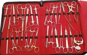 Kit de 28 Piezas de Instrumentos Quirúrgicos Profesionales de Cirugía Plástica, Herramientas de Operación Reutilizables - Product Image 2