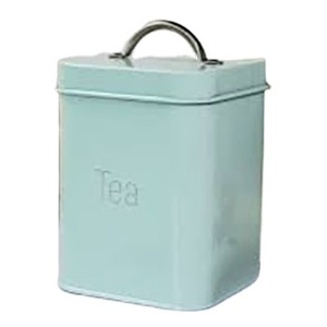 Contenedor galvanizado de acero metálico de alta calidad para cocina, almacenamiento de alimentos, tarros para galletas, caja metálica de grado alimenticio, tapa con bisagra - Product Image 3