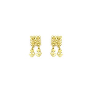 Juego de Collares Chapados en Oro de 14K, 18K y 24K al por Mayor, Joyería de Moda Europea Francesa, Diseño Floral Tradicional - Product Image 5
