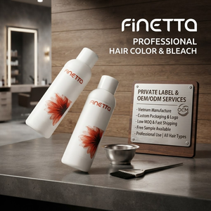 Flacon en plastique personnalisé pour colorant capillaire, design élégant, parfum agréable - Product Image 1