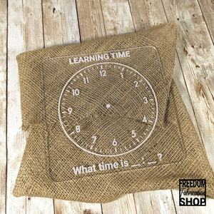 Horloge d'apprentissage Delarchi pour apprendre à lire l'heure, jouet éducatif pour les enfants de 2 à 4 ans - Product Image 3