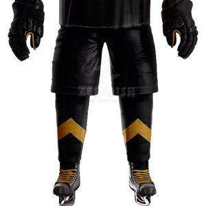 Maillots et Shorts de Hockey sur Glace en Polyester Respirant Écologique de Haute Qualité, Meilleur Design, Impression de Logo Personnalisé, pour Adultes 2026 - Product Image 6